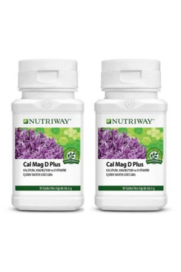 Calcium Magnesium D Plus Nutrıway 90 Tablet +calcium Magnesium D Plus Nutrıway 90 Tablet Hediyeli - 1