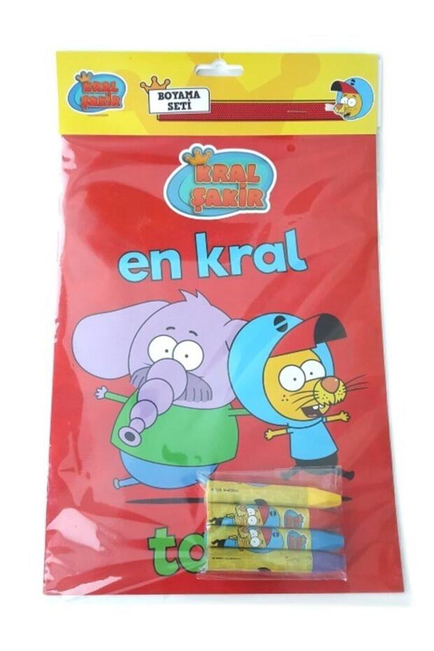 Lisanslı Kral Şakir Boyama Seti - 1