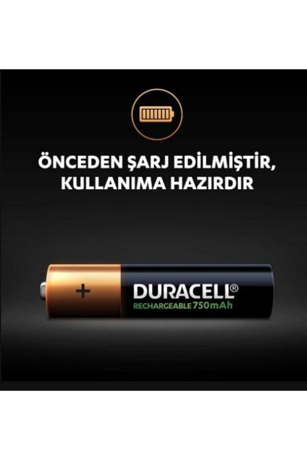 Cef 14 Pil Şarj Cihazı 10 Adet 750 Mah Aaa Ve 2 Adet 1300 Mah Aa Şarj Edilebilir Piller - 5