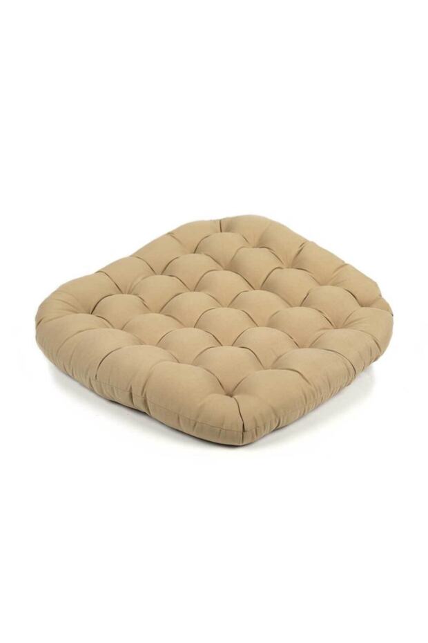 Crisantemo Sandalye Minderi Camel 50x50 - 3