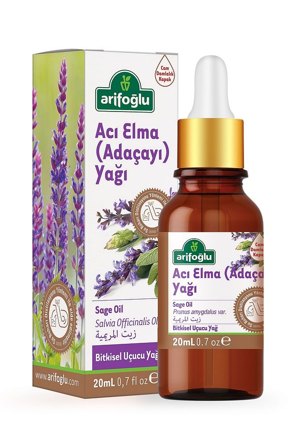 Acı Elma Adaçayı Yağı 20ml - 1