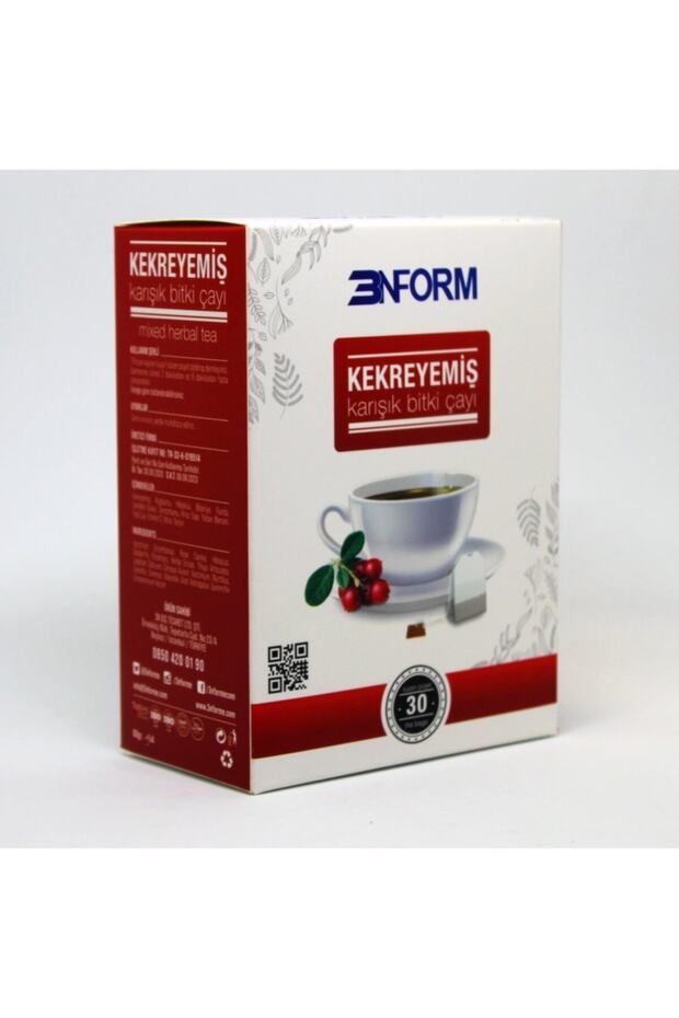 3n Form Kekreyemiş Çay 30 Süzen Poşet - 1