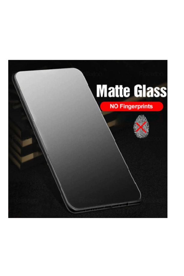 Xiaomi Redmi Note 8 Pro Mat Ekran Koruyucu Seramik Nano Kırılmaz Cam Tam Kaplayan Temperli Cam - 1