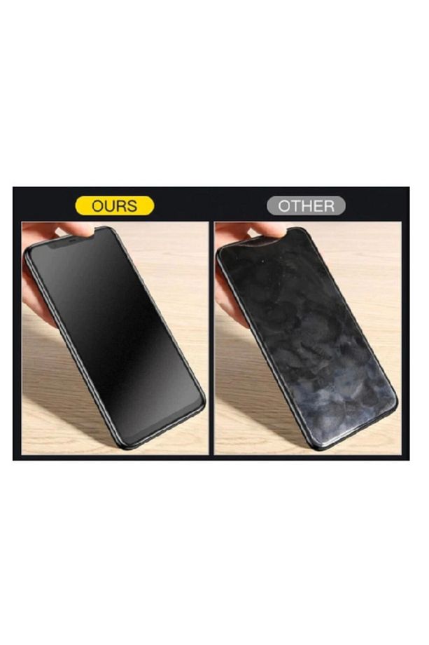 Xiaomi Redmi Note 8 Pro Mat Ekran Koruyucu Seramik Nano Kırılmaz Cam Tam Kaplayan Temperli Cam - 3