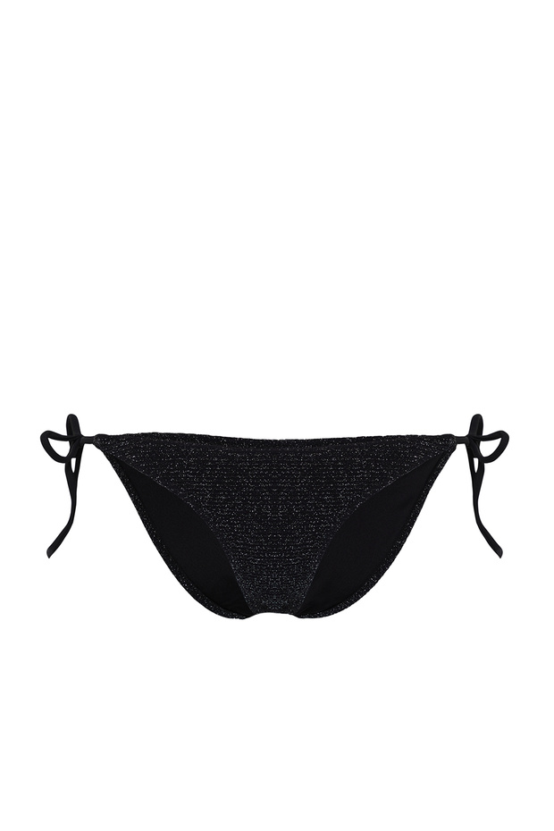 Siyah Regular Normal Bel Bikini Altı TBESS24BA00077 - 5