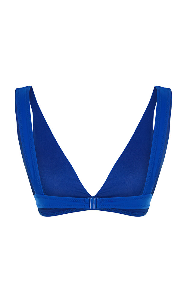 Saks Üçgen Cut Out Detaylı Bikini Üstü TBESS20BU0202 - 7