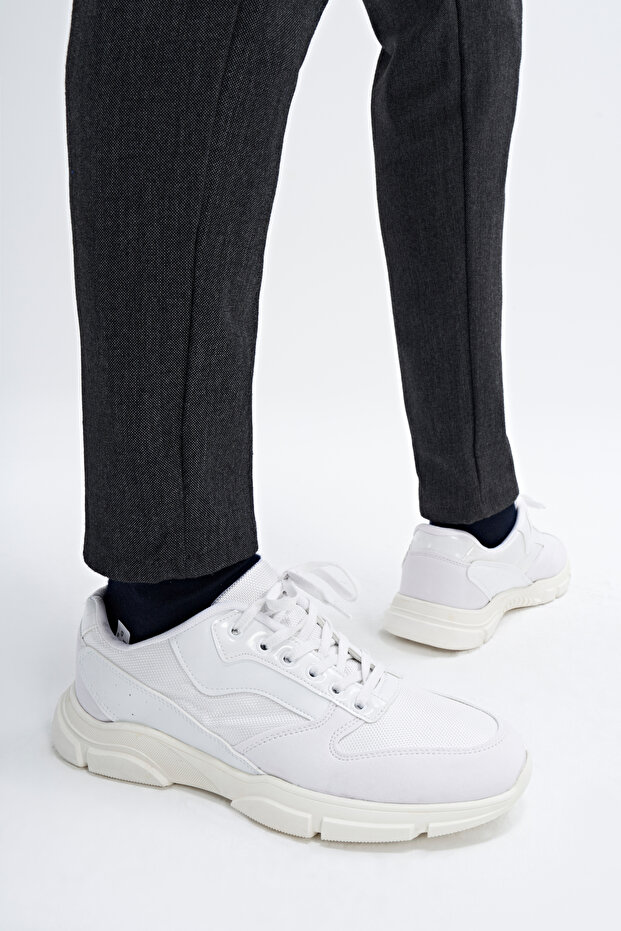 White Men's Sneaker 02AYH253320A900
