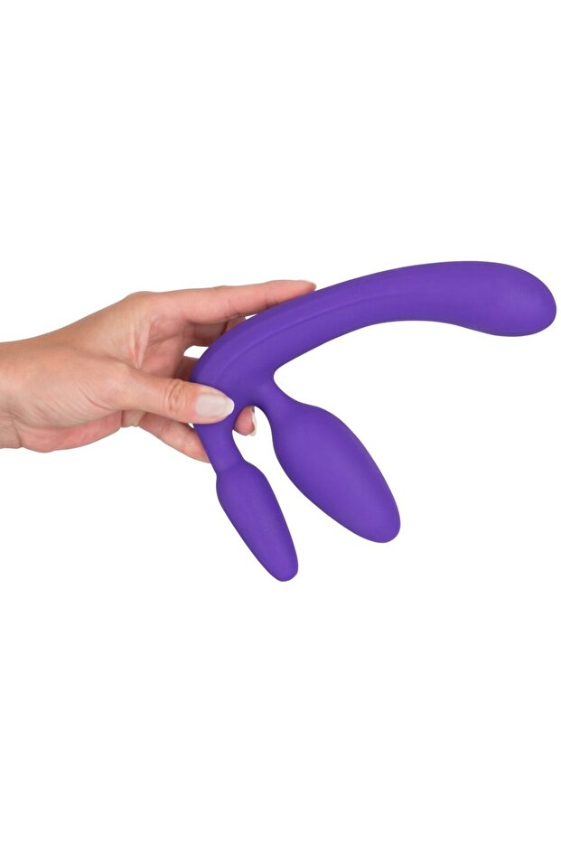 Strapless Strap-On Vibratör - 2