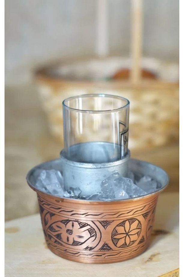 Bakır Ehlileyf Oyma El İşlemeli - 2