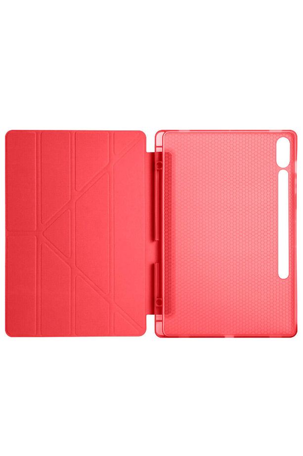 Samsung Galaxy Tab S9 Plus / Tab S9 FE Plus Uyumlu Kılıf Kalem Bölmeli Smart Standlı Yumuşak Kapak - 3
