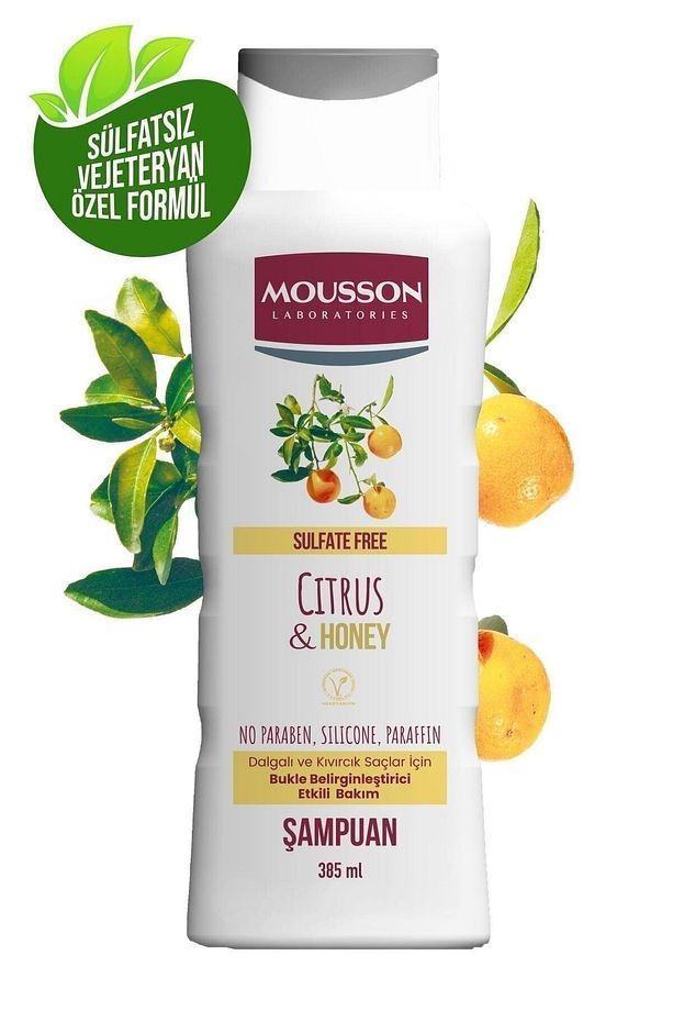 Turunçgil Ve Bal Özü Içeren Bukle Belirginleştirme Etkili Sülfatsız Şampuan 385 ml - 3