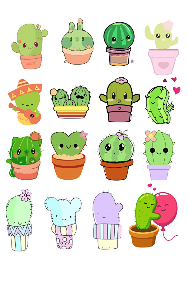 Cactus Sticker