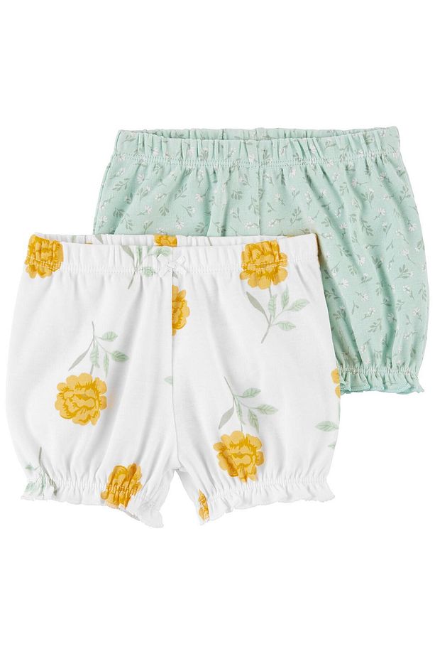Kız Bebek Şort Set 2'li Paket - 1