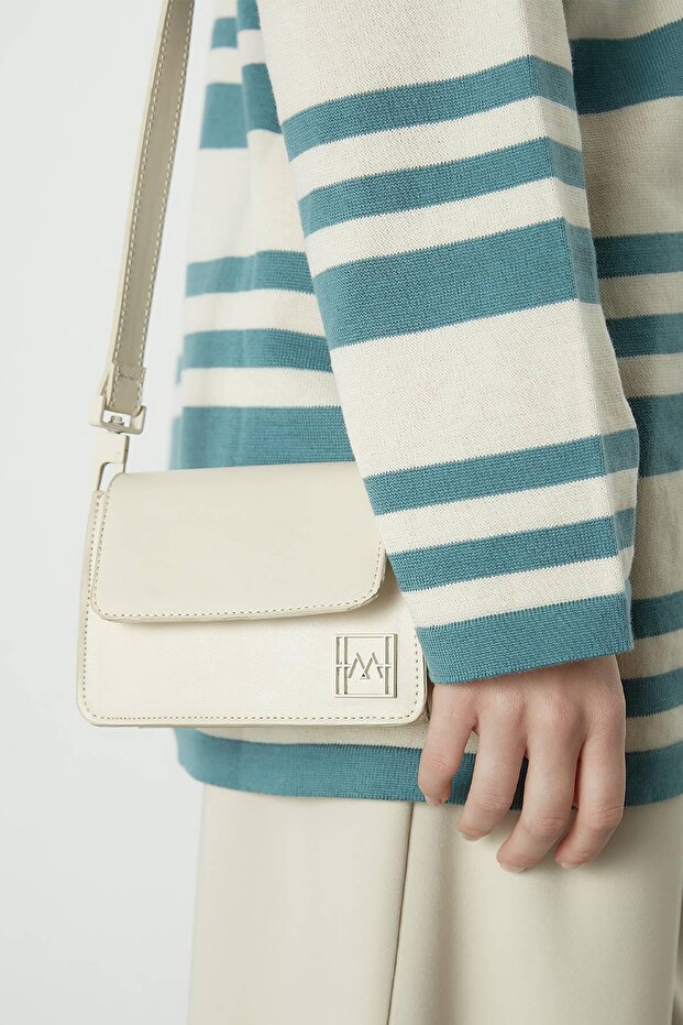 ROMA MİNİ ÇANTA BEJ - 1