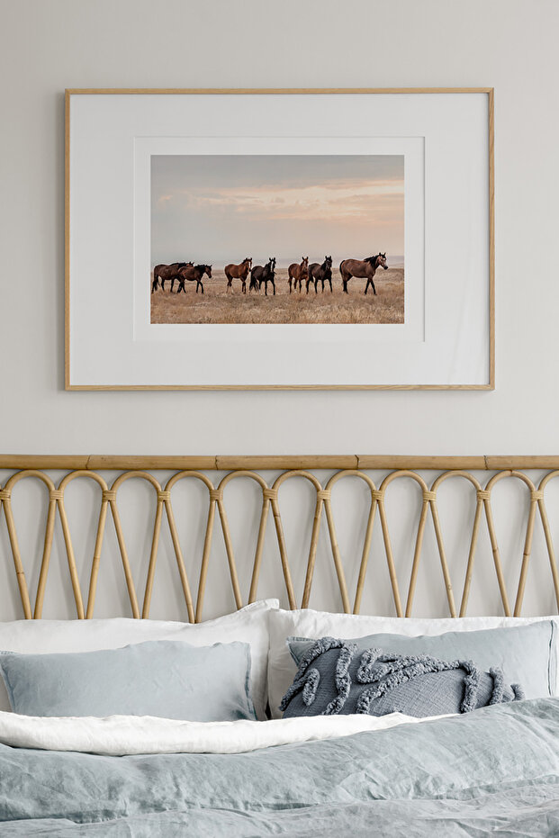 Tek Parça Çerçeve Görünümlü Mdf Tablo - 1