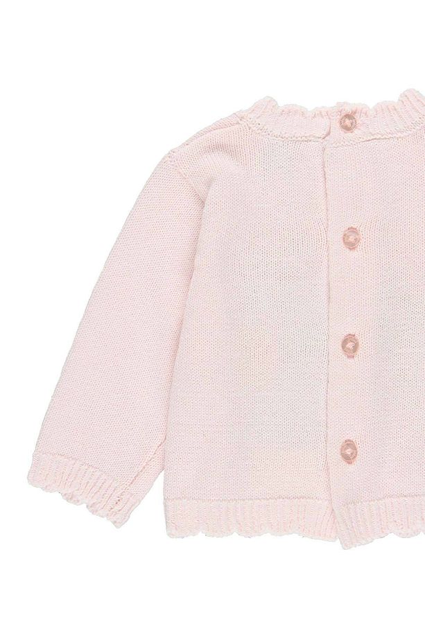 Kız Bebek Kazak Pantolon Set Pembe - 4