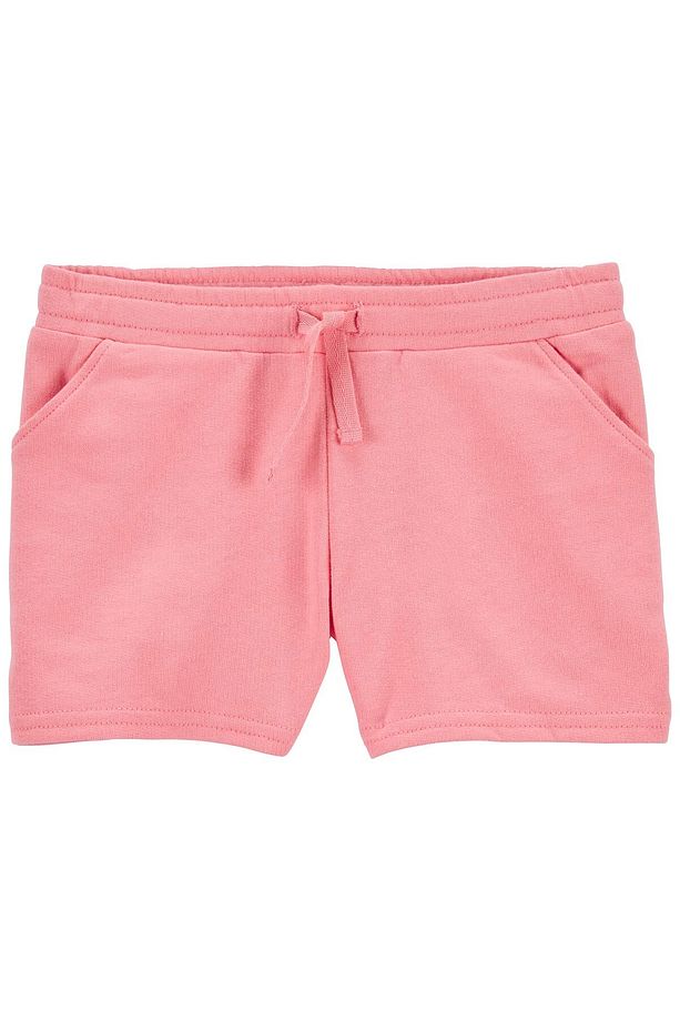 Küçük Kız Çocuk Şort Pembe - 1