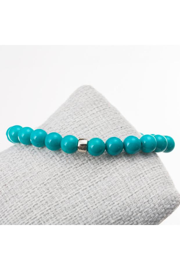 Turquoise-Firuze Stone Bracelet-8 mm