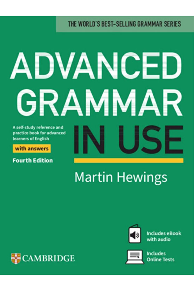 ADVANCED GRAMMAR IN USE WITH ANSWERS AND EBOOK AND ONLINE TEST - 1