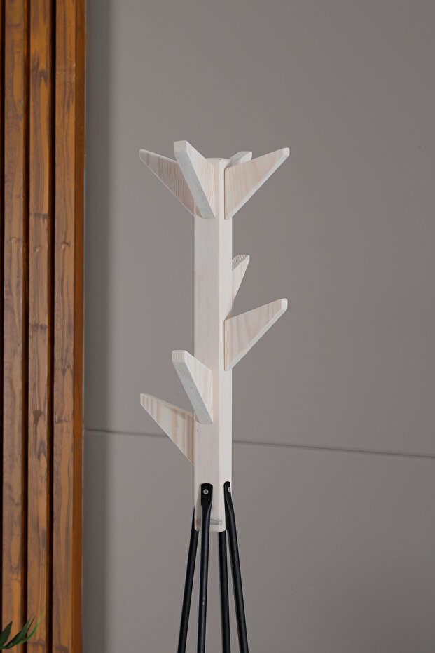 Ayaklı Elbise Askısı Portmanto Askılık - 3