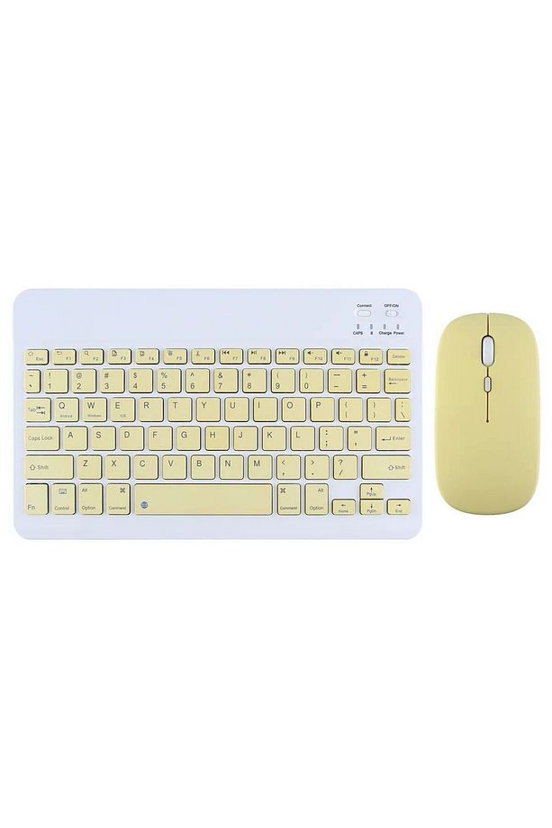 Galaxy Tab A9 SM-X110 Uyumlu Kablosuz Bluetooth Klavye+Mouse Set - 2