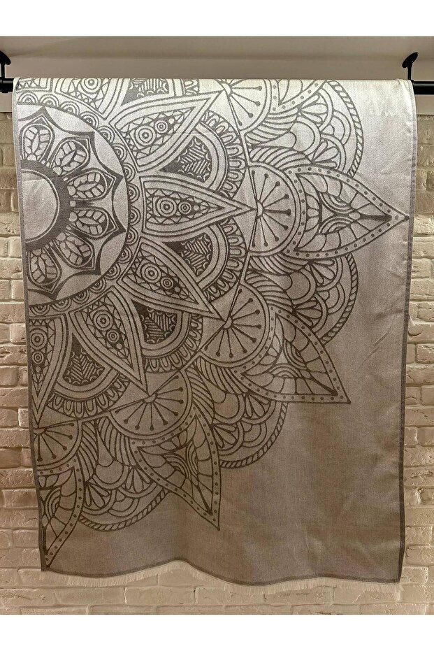 مئزر منقوش ماندالا 80*160 سم - 2