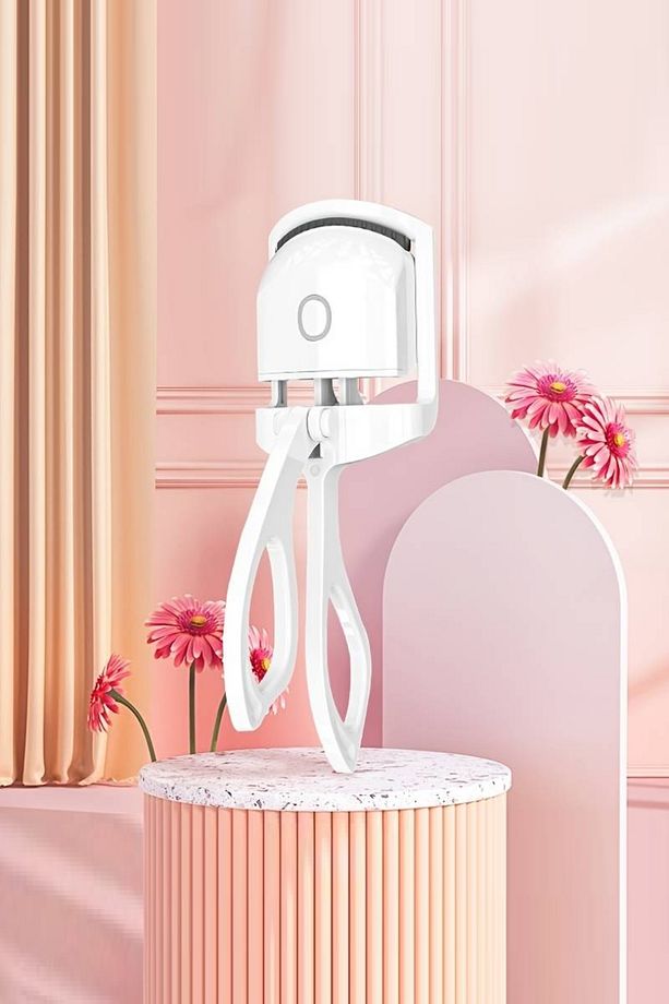 Yeni Nesil Şarjlı Isıtmalı Kirpik Kıvırıcı Kirpik Kıvırma Makası USB Şarj Elektrikli Kirpik Kıvırıcı - 8
