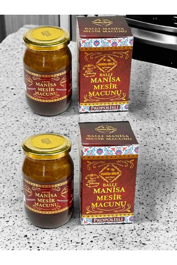 Manisa Mesir Macunu Ballı Atom Karışım 400 gr 2 Adet - 3