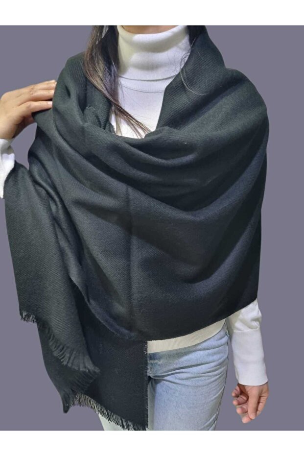 وشاح شال كتف نسائي من الصوف الناعم