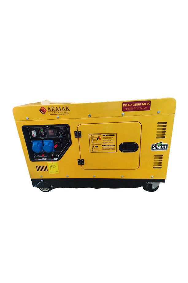 PDA-13500 TEK 13,5 KVA DİZEL KABİNLİ TRİFAZE PORTATİF JENERATÖR - 2