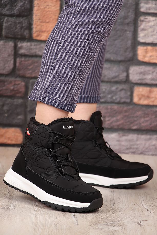 Eya Su Geçirmez Full Kürklü Unisex Kar Botu - 7