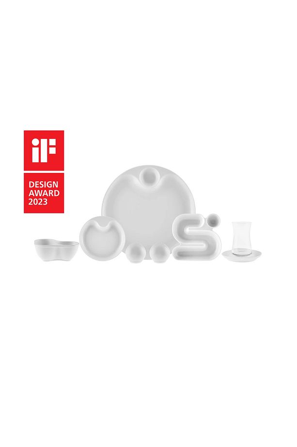Streamline Salsa Fine Bone 26 Parça 6 Kişilik Kahvaltı/Servis Takımı - 1