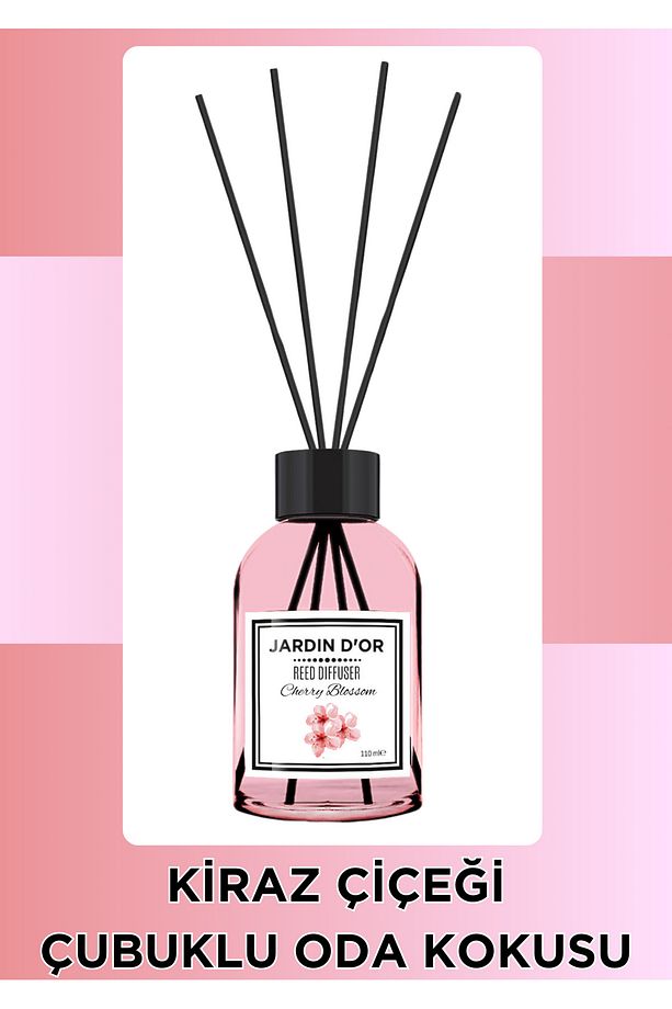 Kiraz Çiçeği Çubuklu Oda Kokusu Cherry Blossom Reed Diffuser 110 ml - 1