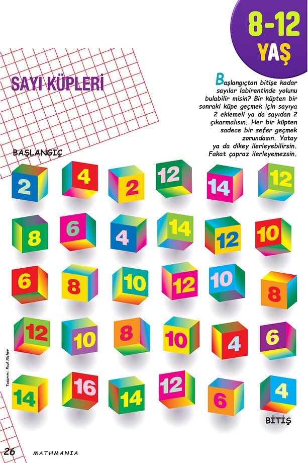 Mathmania Matematik Zeka Ve Dikkat Gelişim Seti 8-12 Yaş - Kolektif - 8