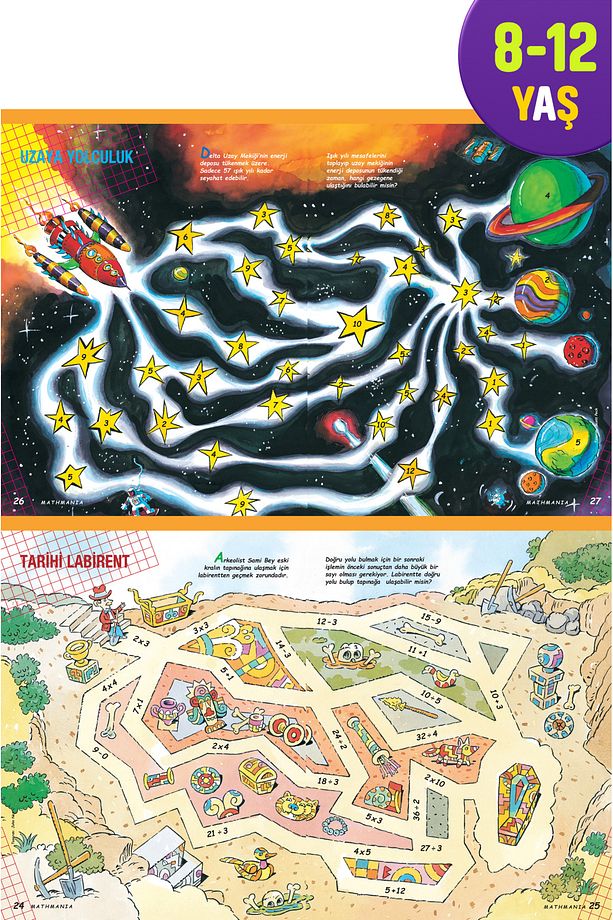 Mathmania Matematik Zeka Ve Dikkat Gelişim Seti 8-12 Yaş - Kolektif - 6