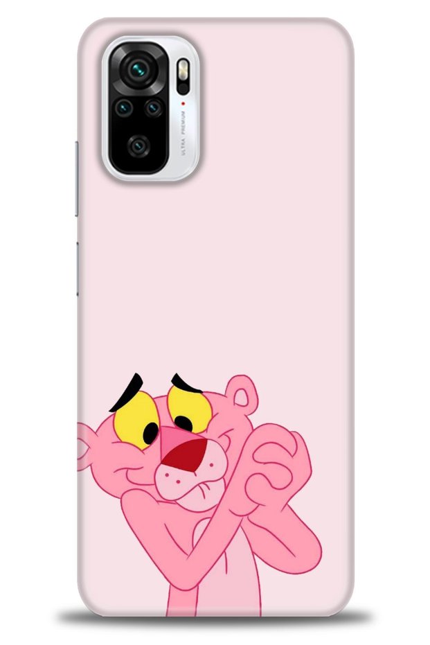 Xiaomi Redmi Note 10S Compatible Hd Printed Case - Pink Panther + Full Screen Protector