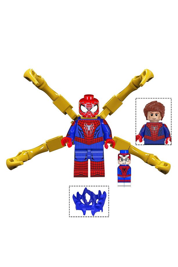 Kahramanlar Mini Figür Spider Adam Peter Parker Andrew Garfield X-288 - 1
