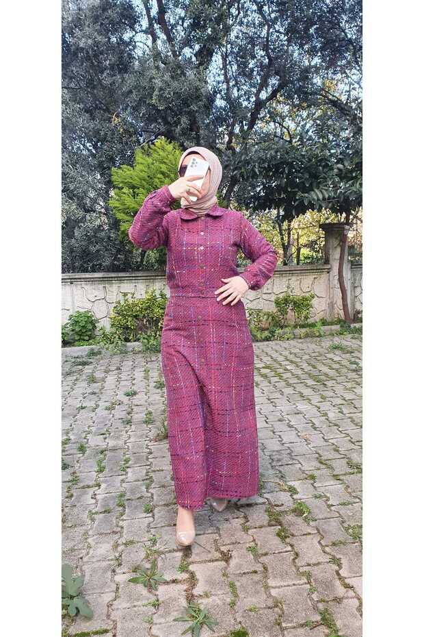 Tesettür etek ceket takım - 2