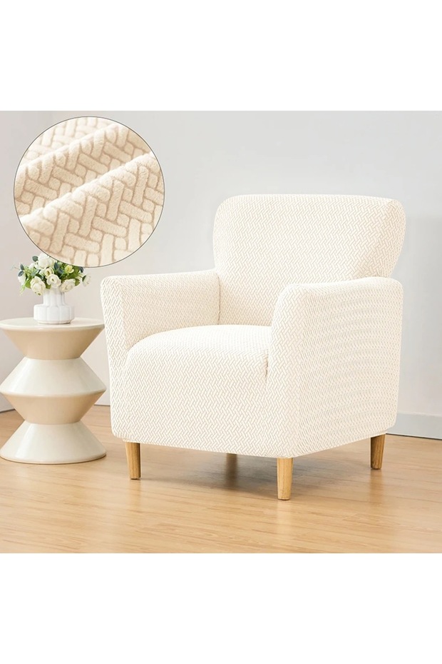 Single armchair seat cover, seat cover
