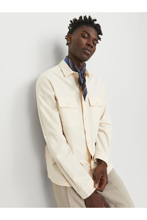 Overshirt Locker Geschnitten Overshirt - 7