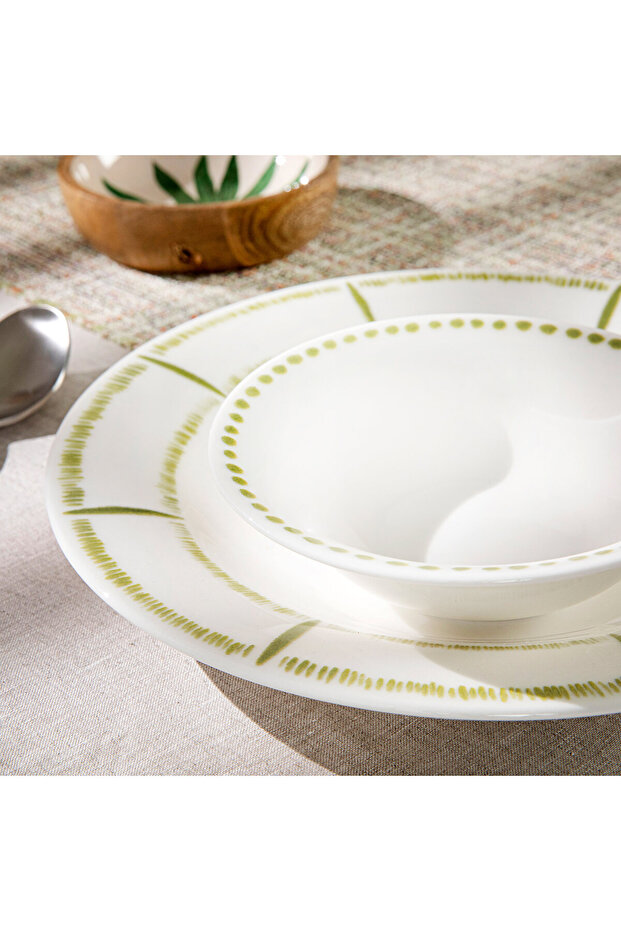 Lax Servis Tabağı 27 Cm Yeşil - 2