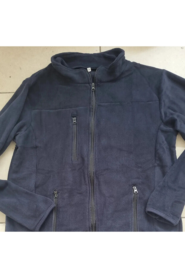 Üç cep polar ceket - 1