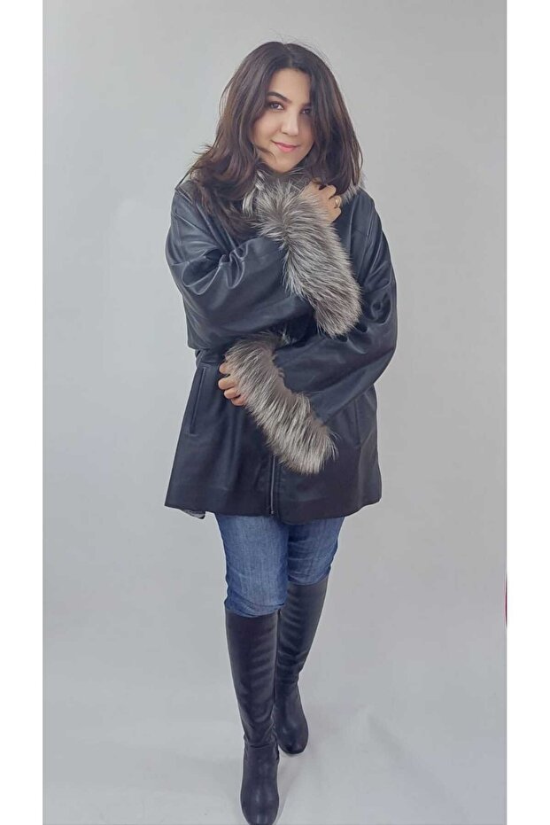 Hakiki Deri ceket çift taraflı - 1