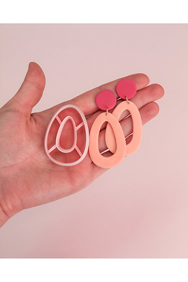 قالب القرط البيض - 1