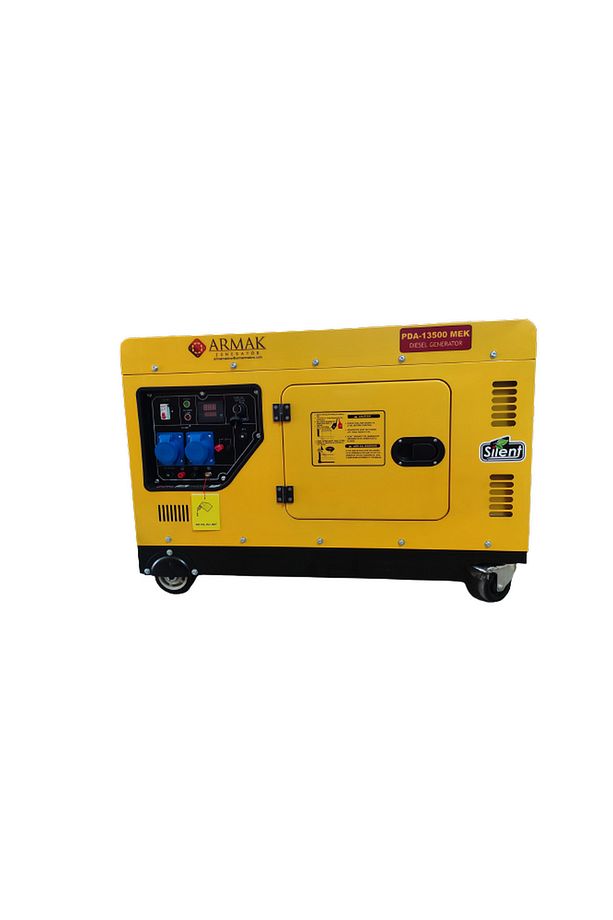 PDA-13500 TEK 13,5 KVA DİZEL KABİNLİ TRİFAZE PORTATİF JENERATÖR - 3
