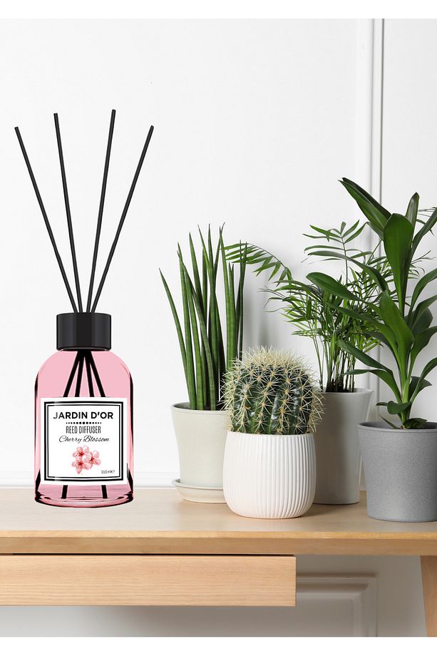 Kiraz Çiçeği Çubuklu Oda Kokusu Cherry Blossom Reed Diffuser 110 ml - 3