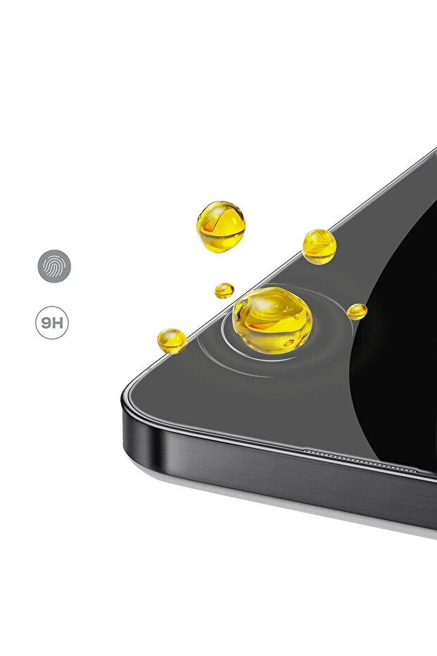 واقي شاشة زجاجي مقوى متوافق مع iPhone 15 - 3