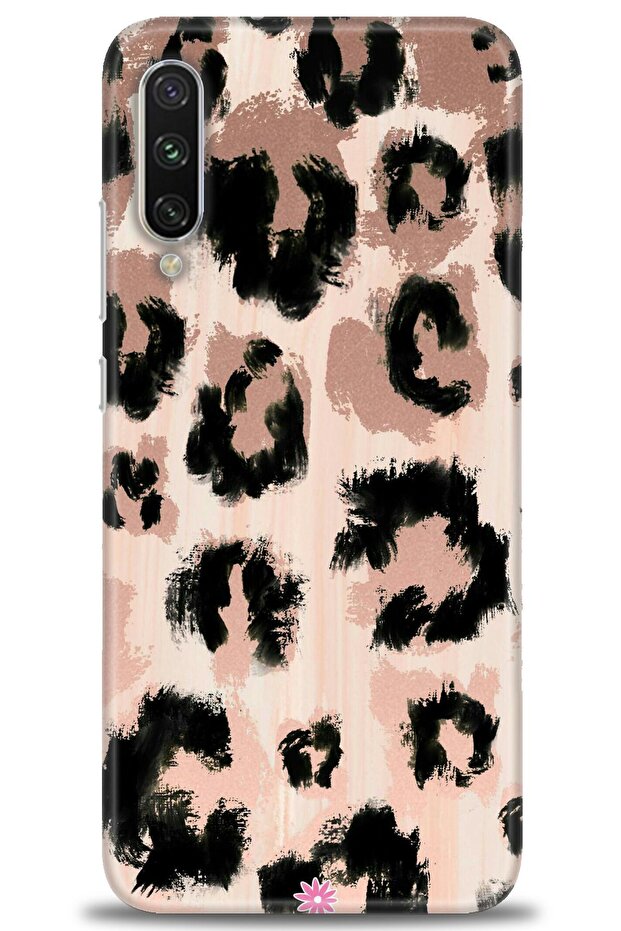 Xiaomi Mi A3 Case Hd Printed Case - Leopard + Full Screen Protector - 1