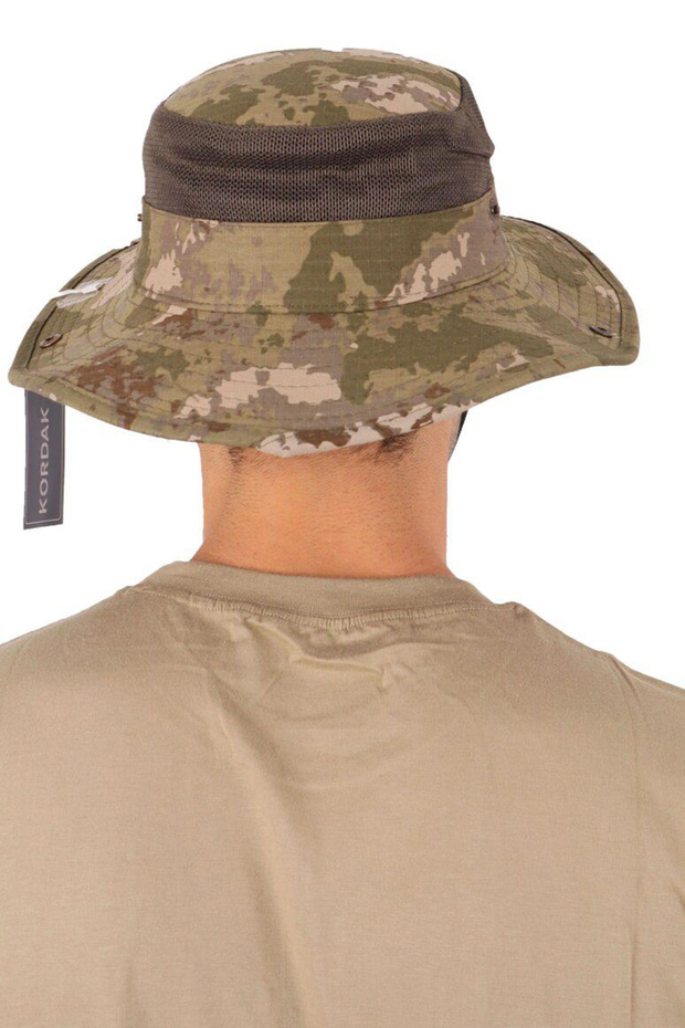 Tsk Camouflage Jungle Trapper Operation Hat - Mesh Hunting Field Hat - 2