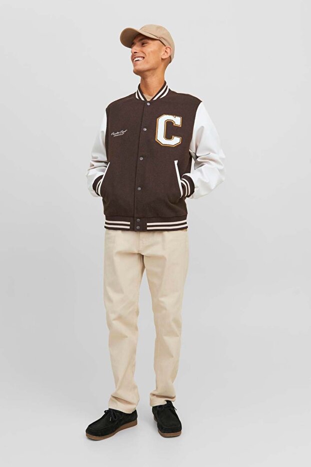 İşlemeli Bomber Ceket - 2